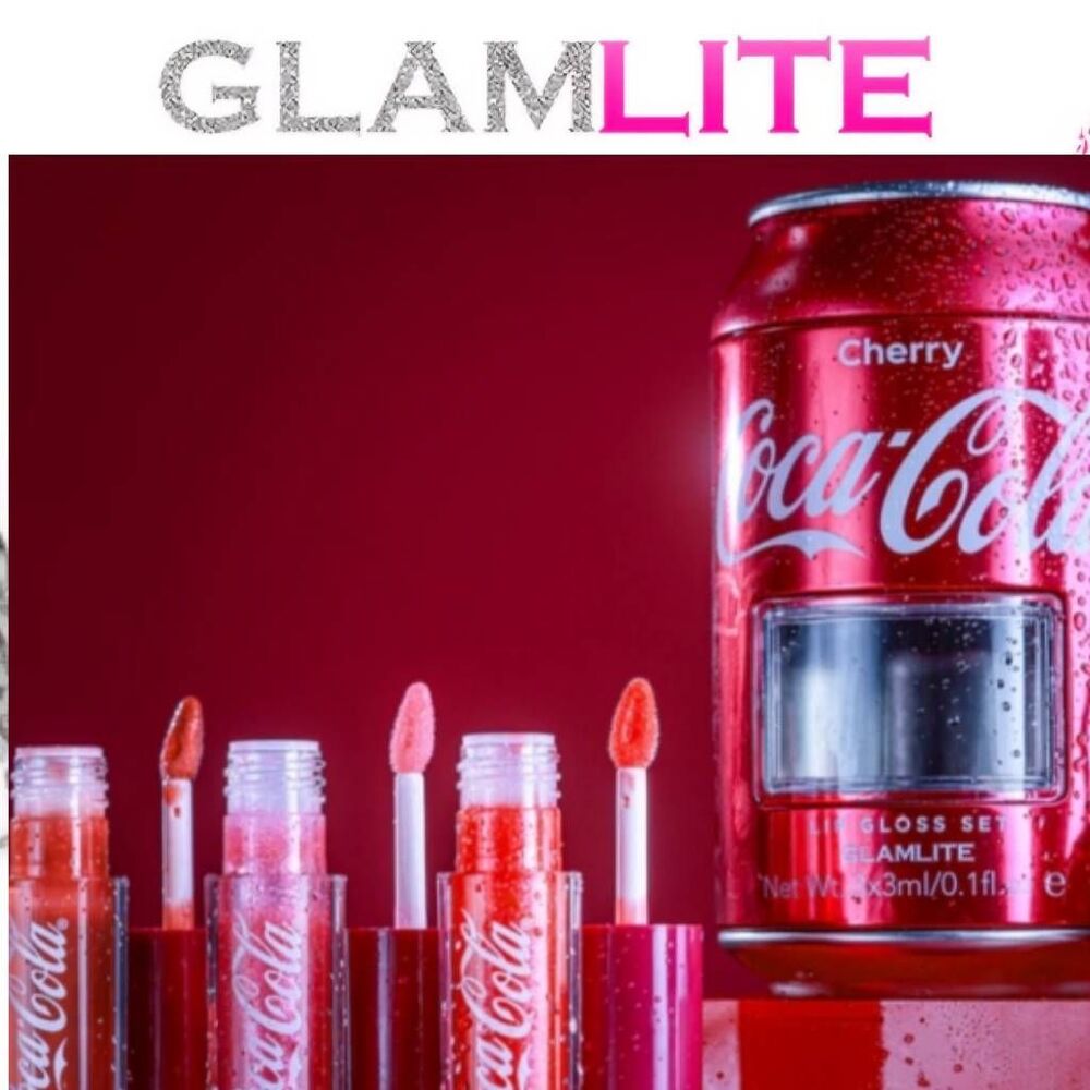 Glamlite Cherry Coca-Cola Lip Gloss Set